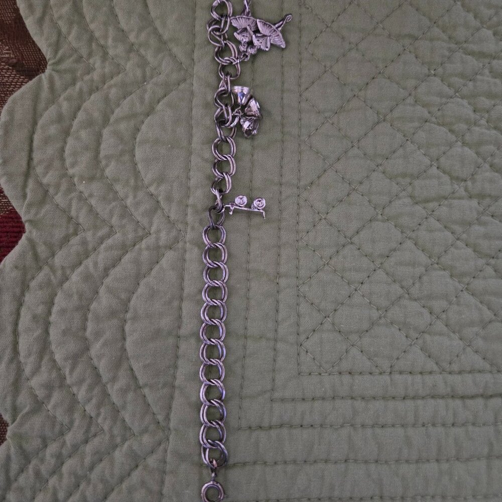 Sterling Silver Charm Bracelet